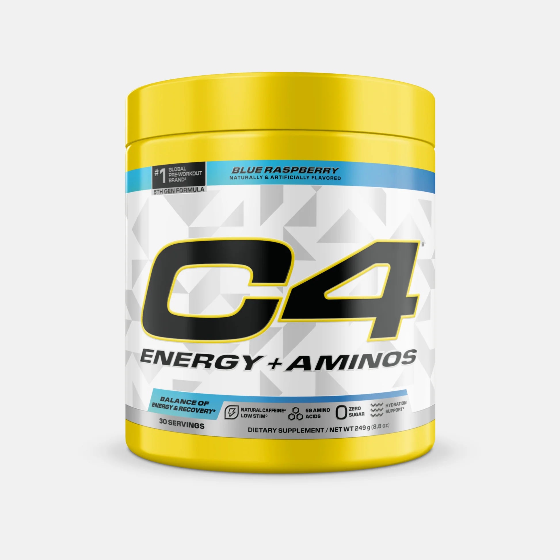 Cellucor Pre-workout Energy + Aminos - Blue Raspberry - 255g (30 Serves)