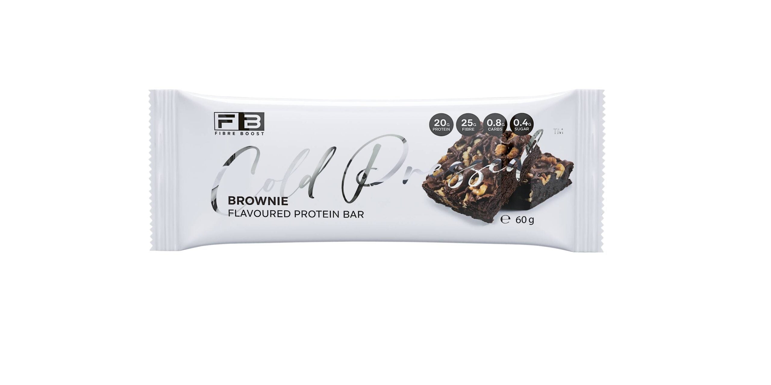 Cold Pressed Protein Bar - Brownie - 60g (Single Bar)