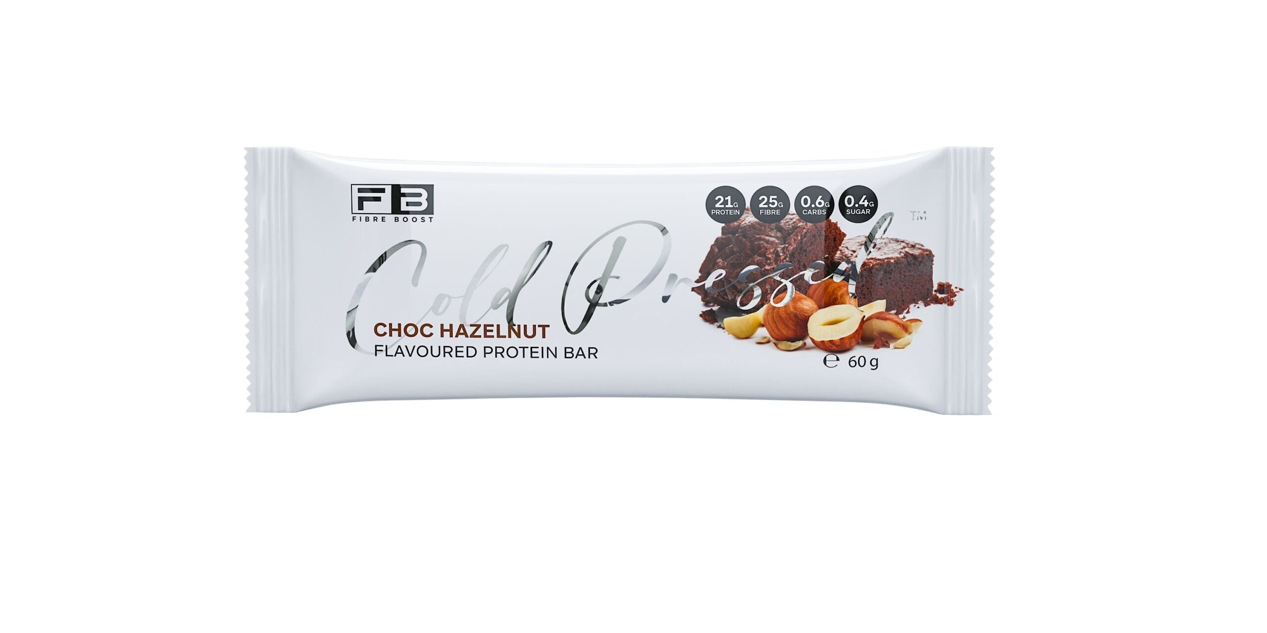 Cold Pressed Protein Bar - Choc Hazelnut - 60g (Single Bar)