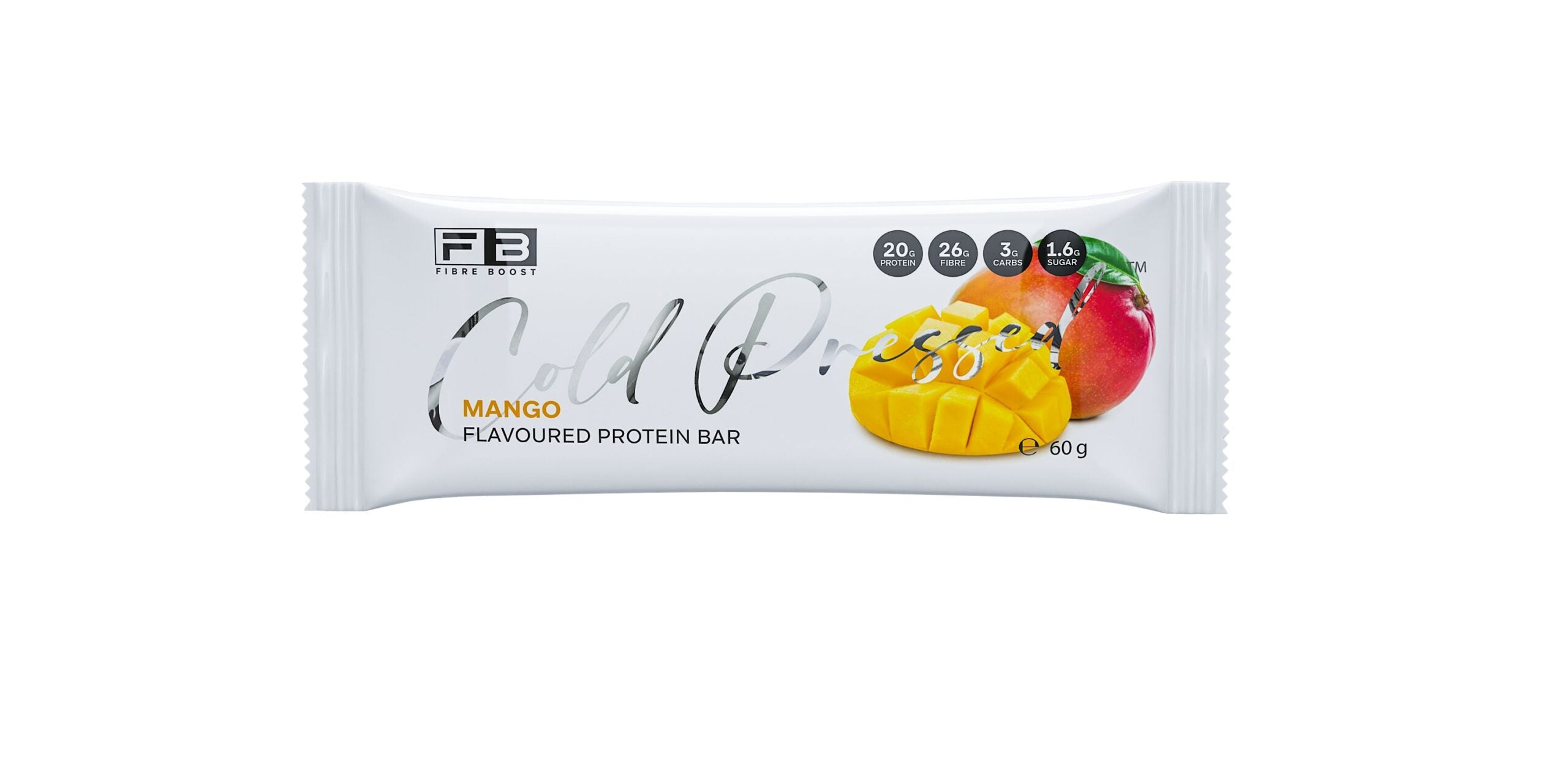 Cold Pressed Protein Bar - Mango - 60g (Single Bar)