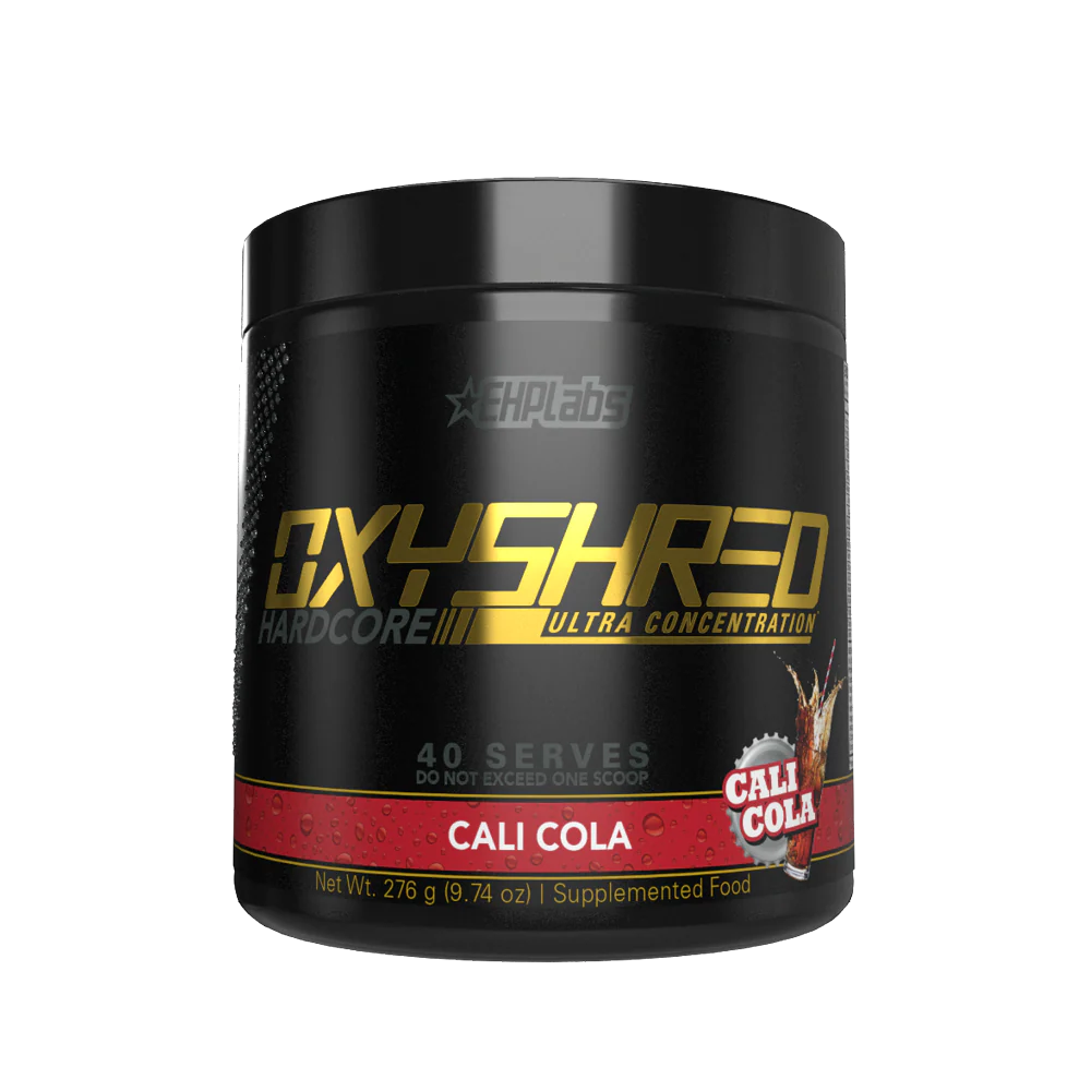 EHPlabs OxyShred Hardcore Ultra Concentrate - 276g (40 Serves) - Cali Cola