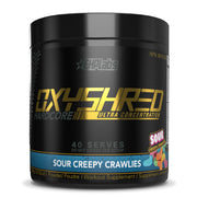 EHPlabs OxyShred Hardcore Ultra Concentrate - 284g (40 Serves) - Sour Creepy Crawlies