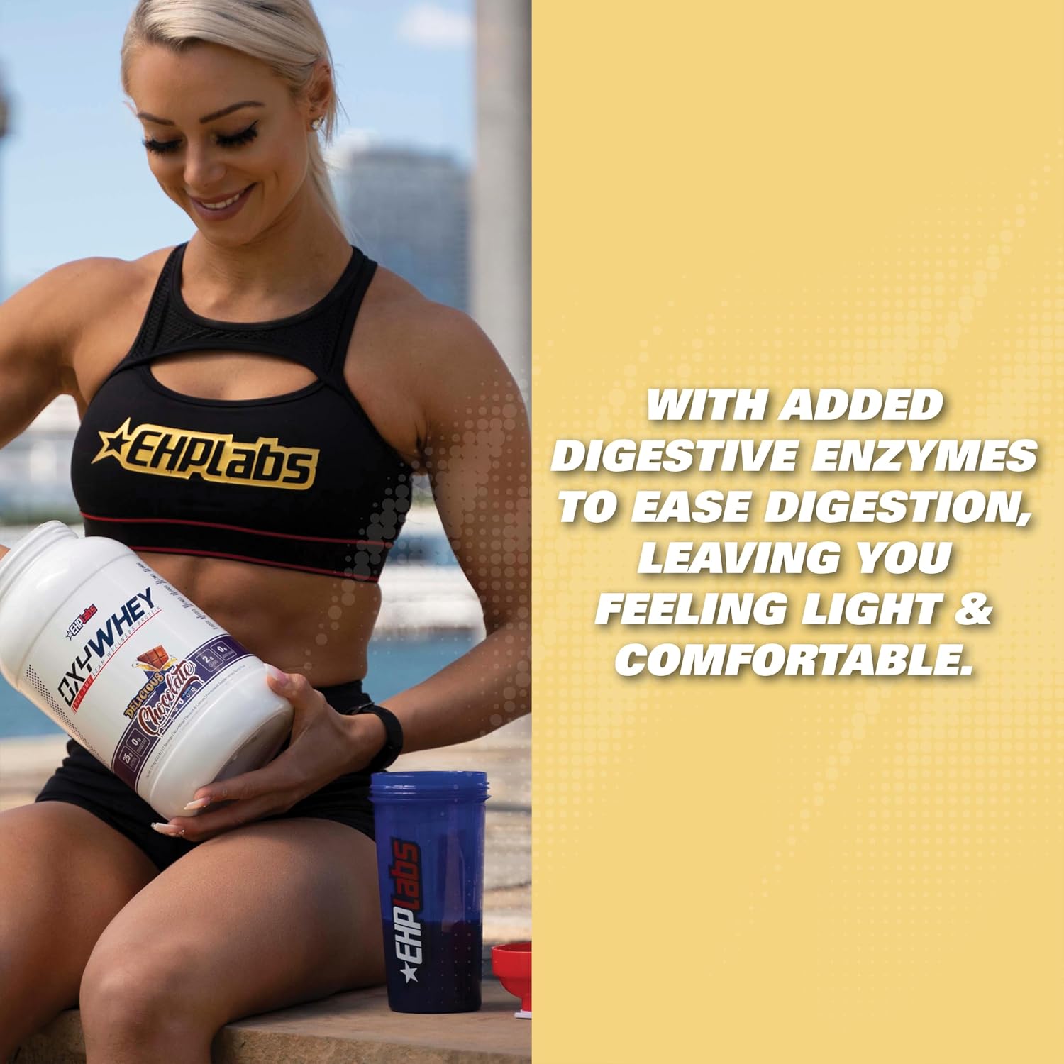 EHPlabs OxyWhey Daily Lean Whey Protein - 825g (25 Serves) - Banana Popsicle