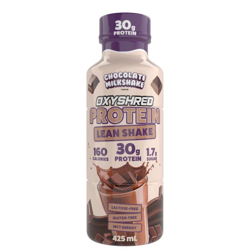 OxyShred Protein Lean Shake - Chocolate Milkshake - 425ml