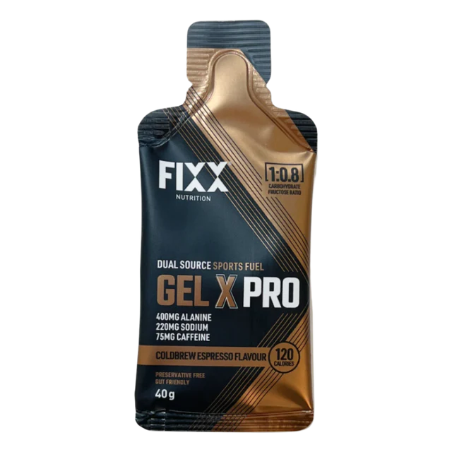 FIXX Nutrition Gel X Pro - Coldbrew Espresso with Caffeine - 40g