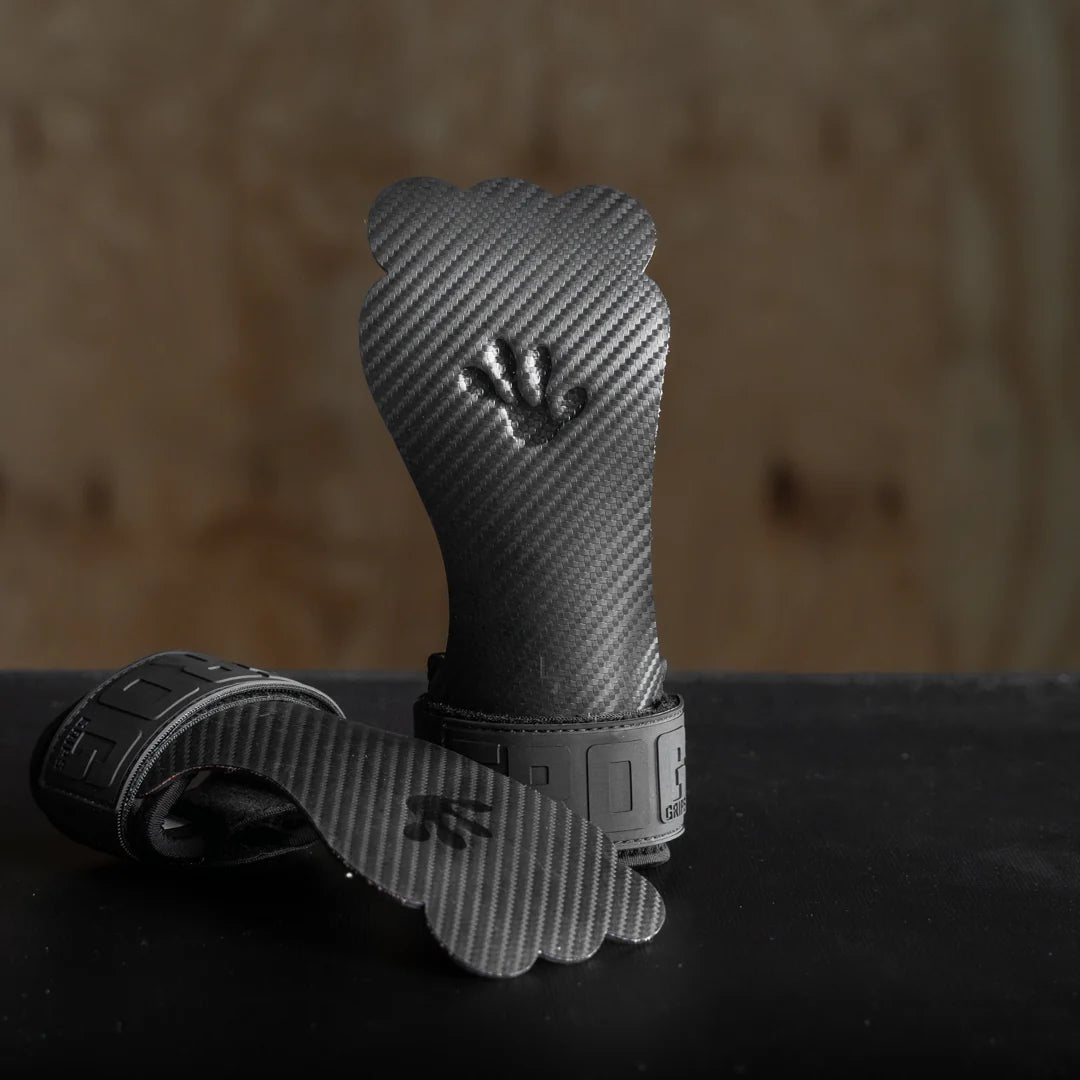 Frog Grips Elite Grips 4.0 - HD Fingerless - Medium - Black (No Chalk)