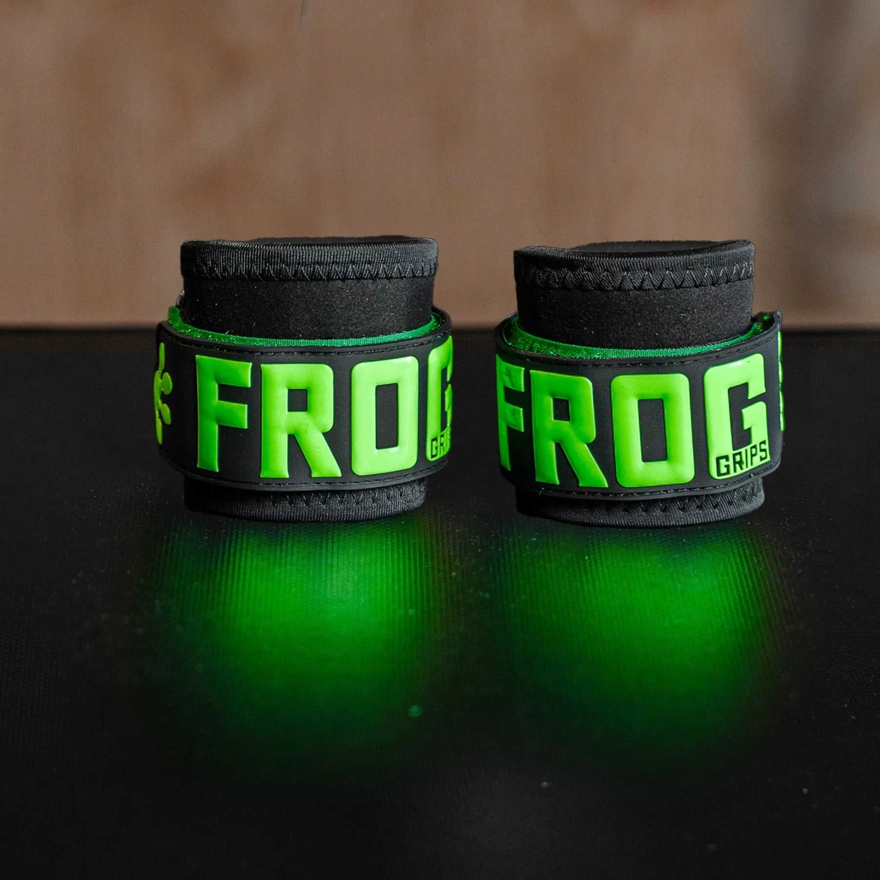 Frog Grips Elite Wrist Supports - Large - Green