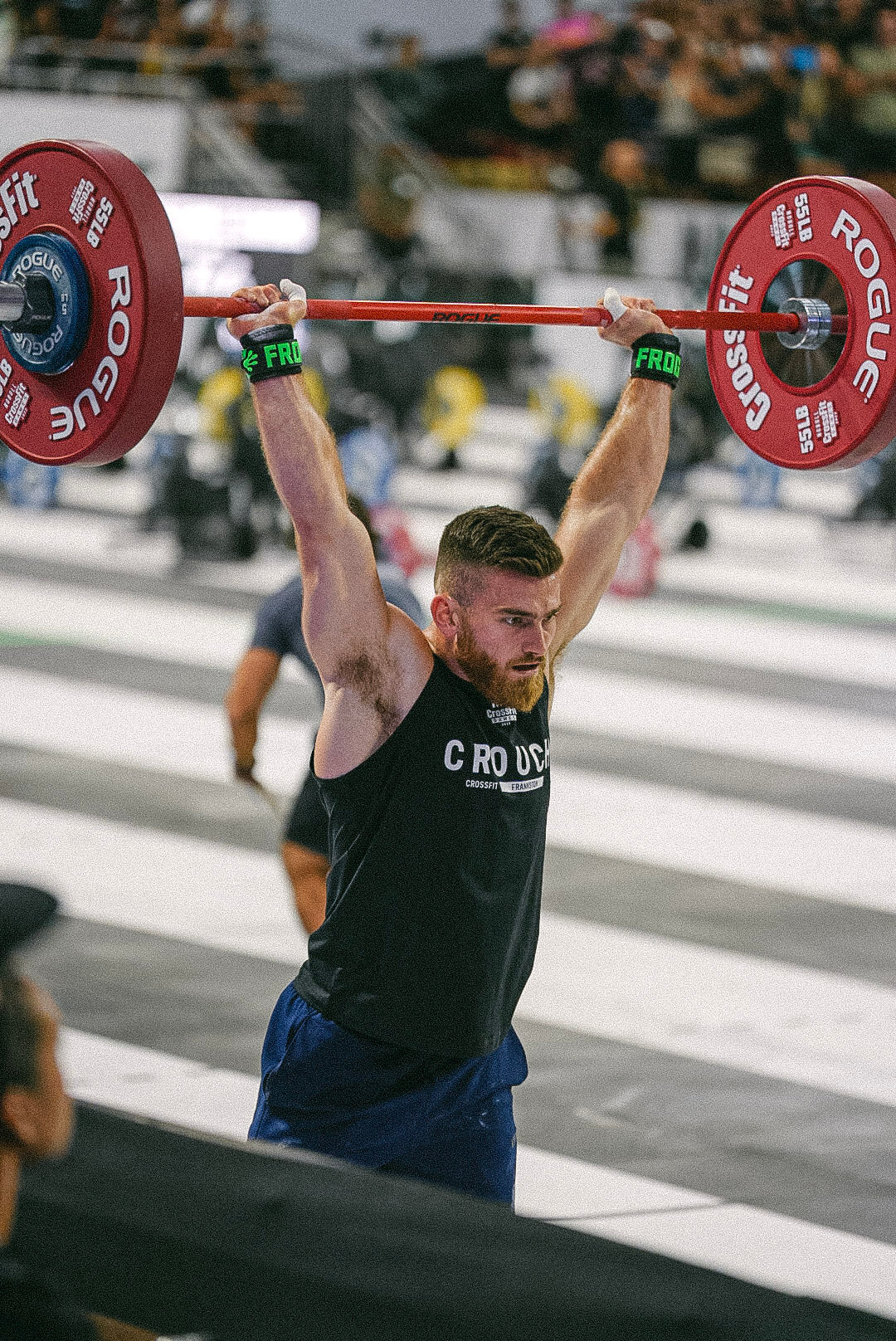 Frog Grips Elite Wrist Supports - Large - Black/White