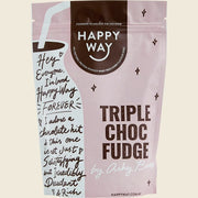 Happy Way Ashy Bines Whey Protein Powder - Triple Choc Fudge - 500g