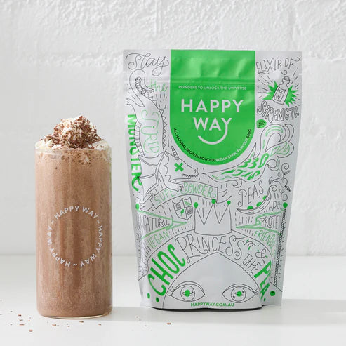 Happy Way Vegan Protein Powder - Chocolate - 1kg