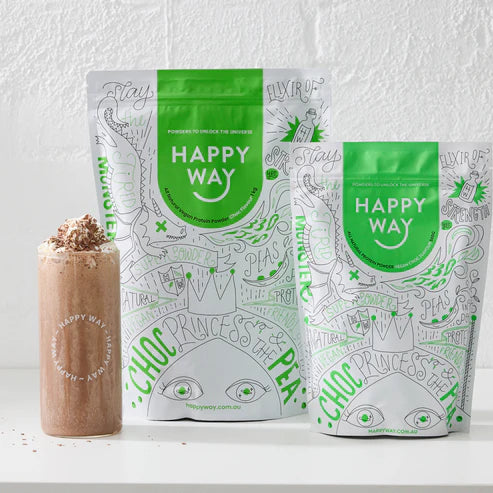Happy Way Vegan Protein Powder - Chocolate - 1kg