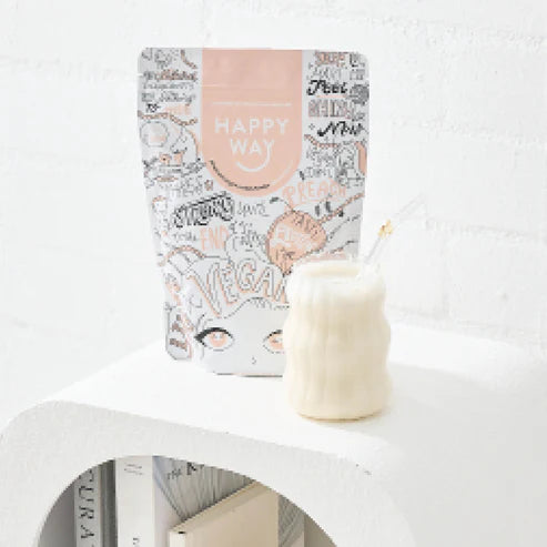 Happy Way Vegan Protein Powder - Vanilla - 1kg