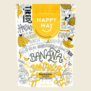 Happy Way Whey Protein Powder - Banana - 1kg