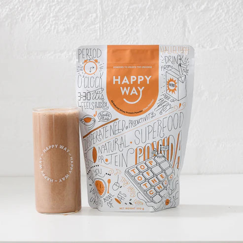 Happy Way Whey Protein Powder - Chocolate - 1kg