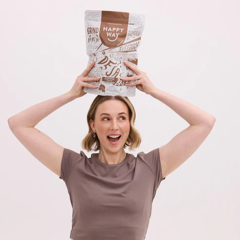 Happy Way Whey Protein Powder - Coffee - 500g