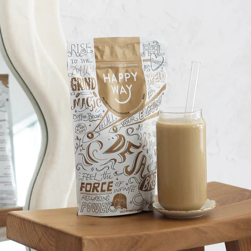 Happy Way Whey Protein Powder - Coffee - 1kg