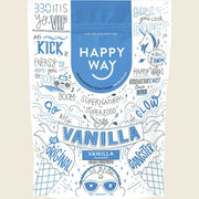Happy Way Whey Protein Powder -  Vanilla - 1kg