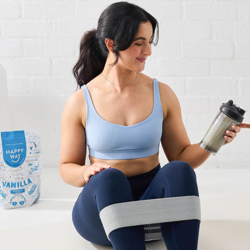 Happy Way Whey Protein Powder -  Vanilla - 1kg