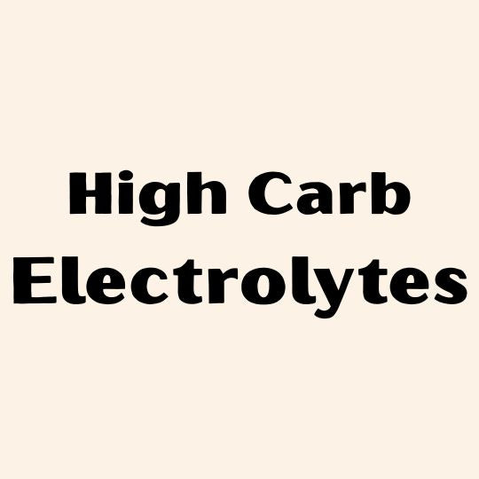 High Carb Electrolytes