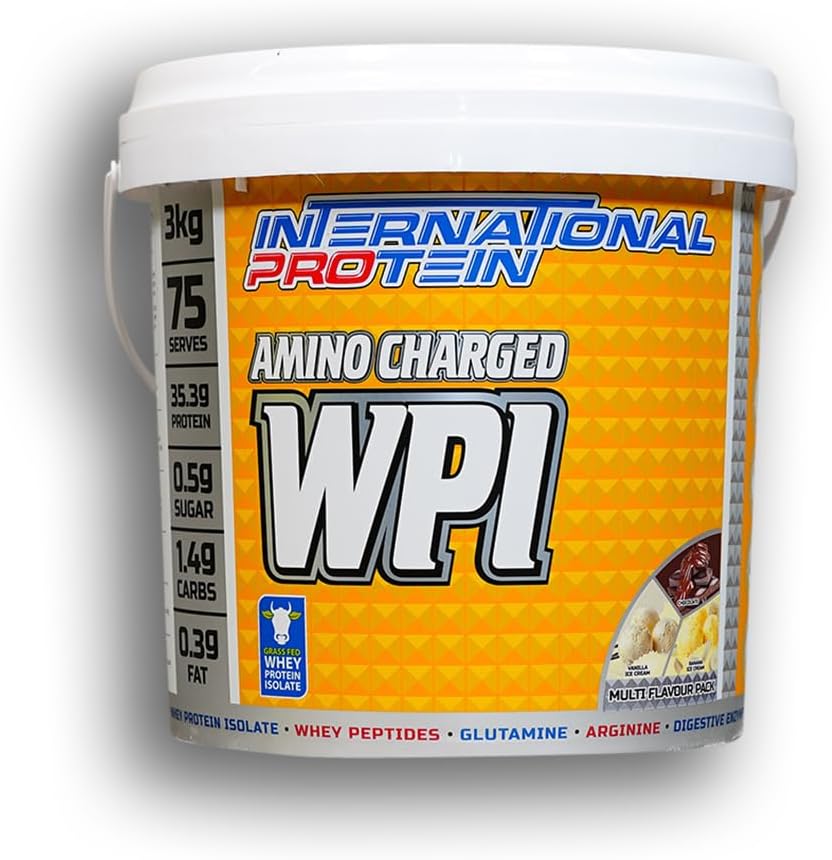 International Protein Amino Charge WPI - Multi Flavour - 3kg