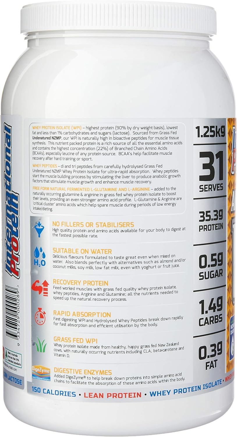 International Protein Amino Charge WPI - Vanilla Ice Cream - 1.25g