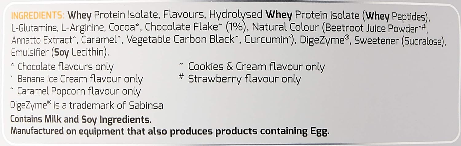 International Protein Amino Charge WPI - Vanilla Ice Cream - 3kg