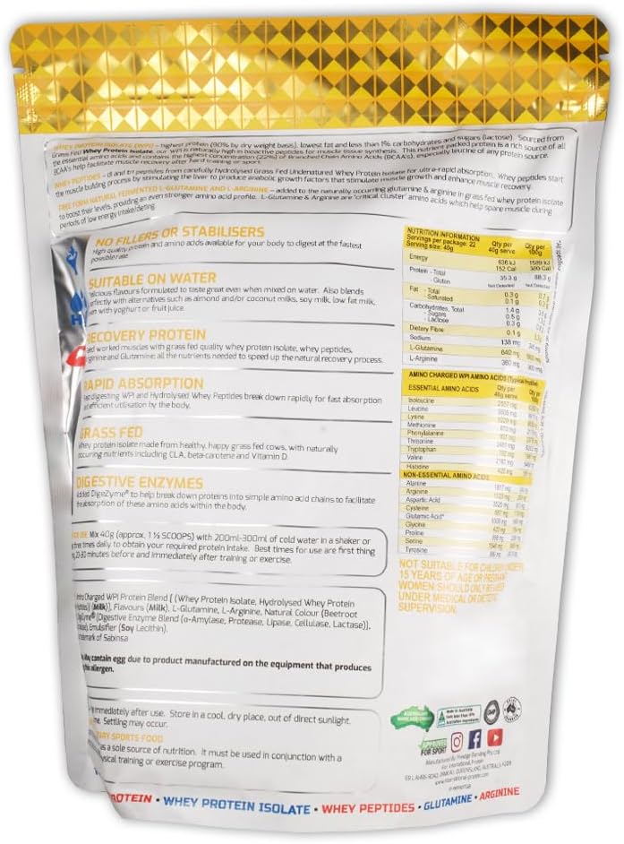 International Protein Amino Charge WPI - Vanilla Ice Cream - 907g