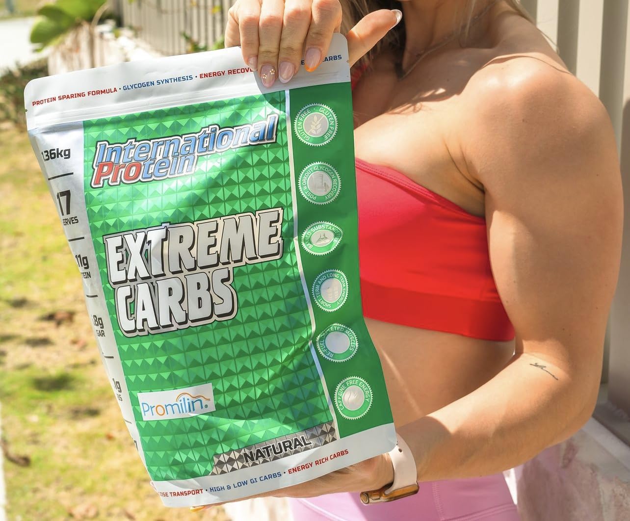 International Protein Extreme Carbs - Natural - 1.36kg