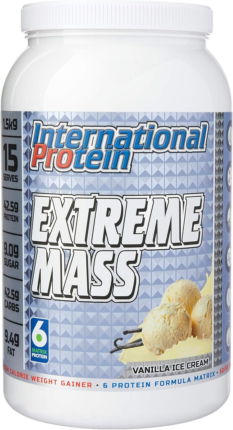 International Protein Extreme Mass - Vanilla Ice Cream - 1.5kg