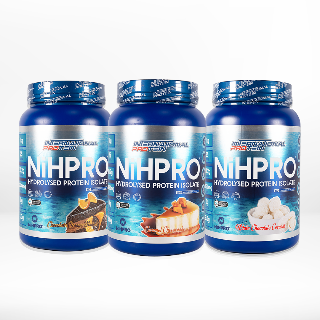 International Protein NiHPRO Hydrolysed Portein Isolate - Chocolate Orange Mudcake - 1kg