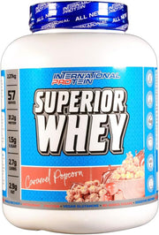 International Protein Superior Whey - Caramel Popcorn - 2.27kg