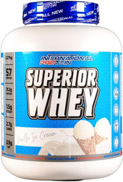 International Protein Superior Whey - Vanilla Ice Cream - 2.27kg