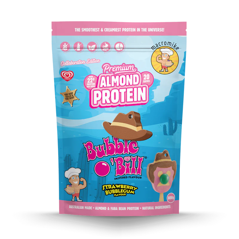 Macro Mike Almond Protein - Bubble O'Bill - 800g