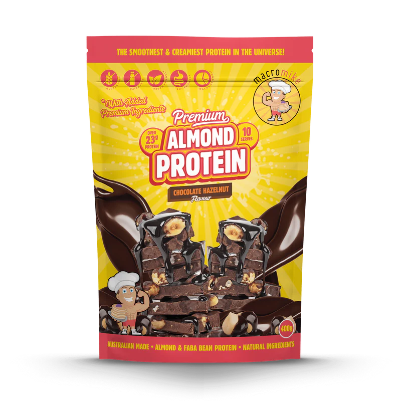 Macro Mike Almond Protein - Chocolate Hazelnut - 400g