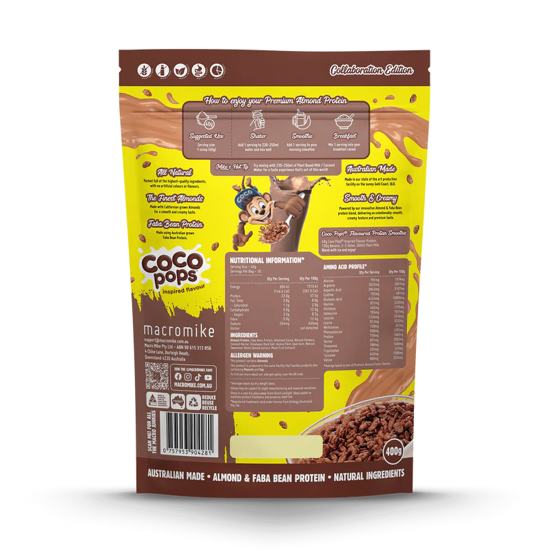 Macro Mike Almond Protein - Coco Pops - 400g