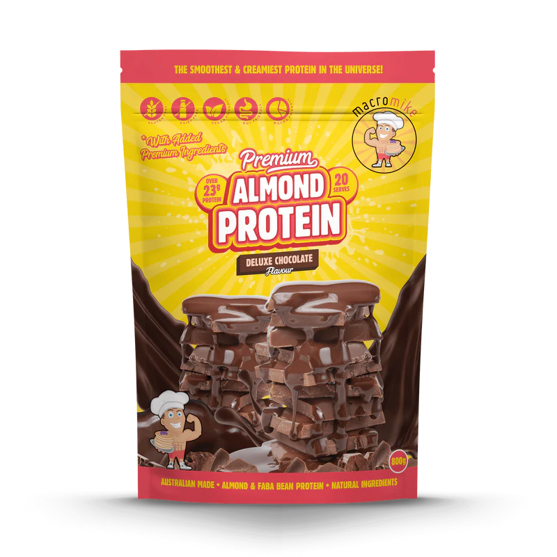 Macro Mike Almond Protein - Deluxe Chocolate - 800g