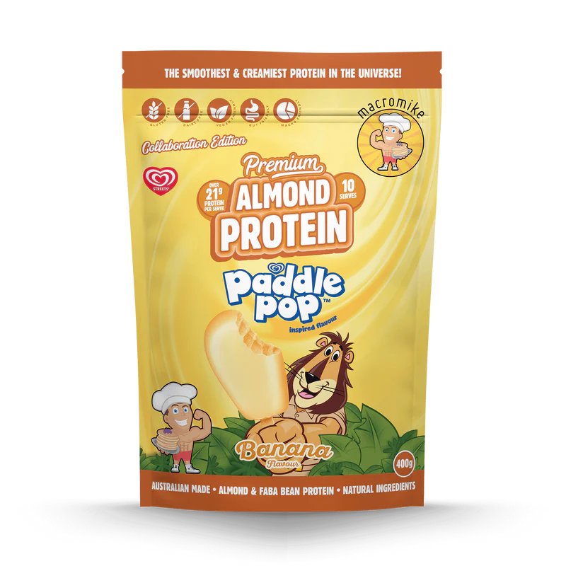 Macro Mike Almond Protein - Paddle Pop - 400g