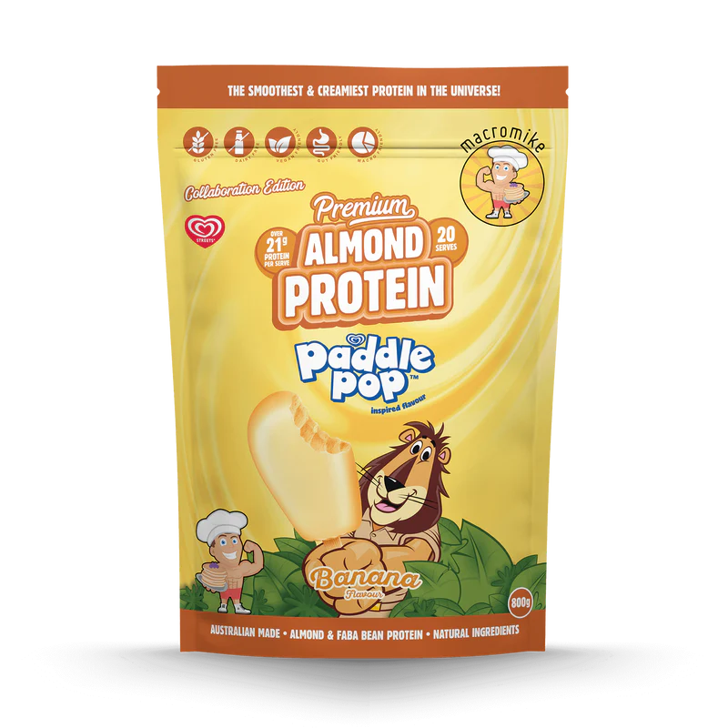 Macro Mike Almond Protein - Paddle Pop - 800g