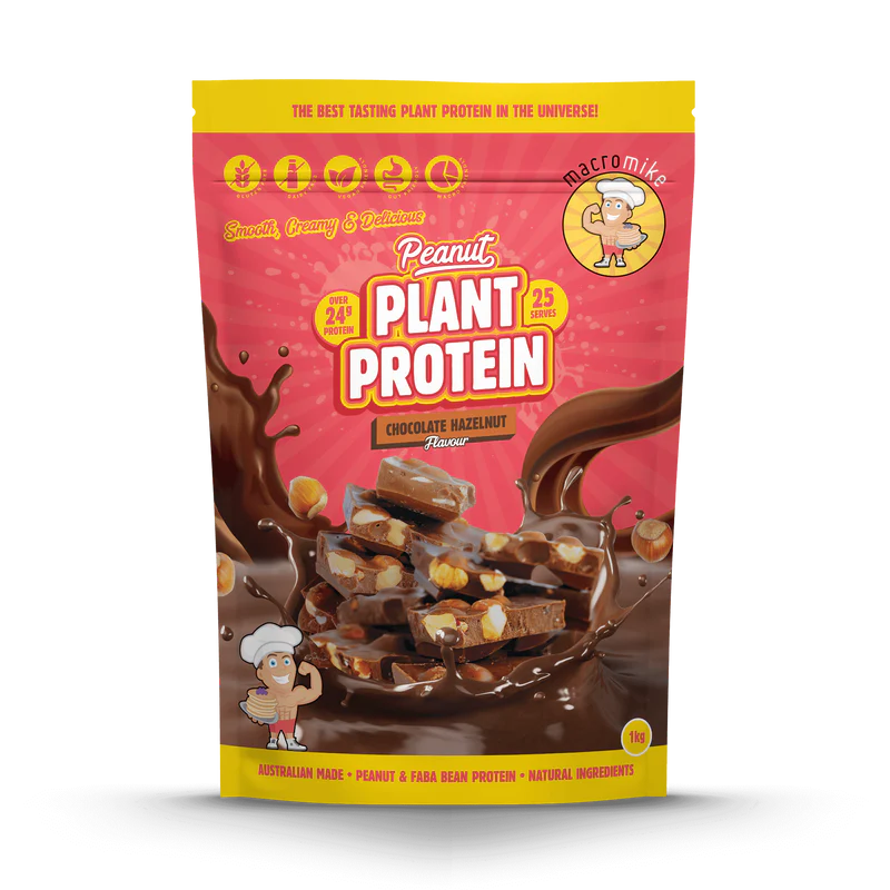 Macro Mike Peanut Plant Protein - Chocolate Hazelnut - 1kg