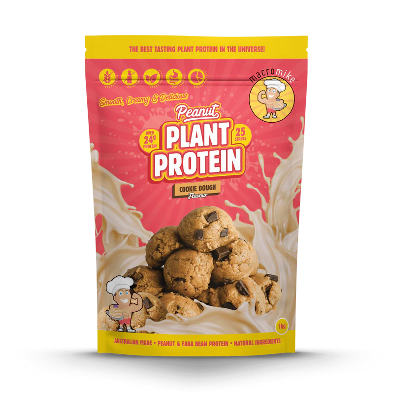 Macro Mike Peanut Plant Protein - Cookie Dough - 1kg
