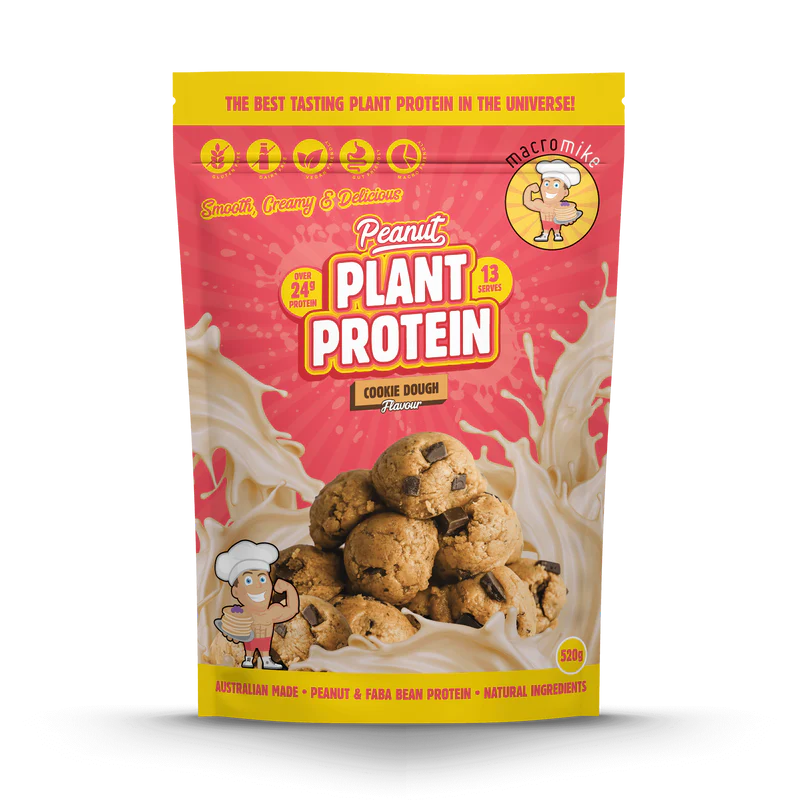 Macro Mike Peanut Plant Protein - Cookie Dough - 520g