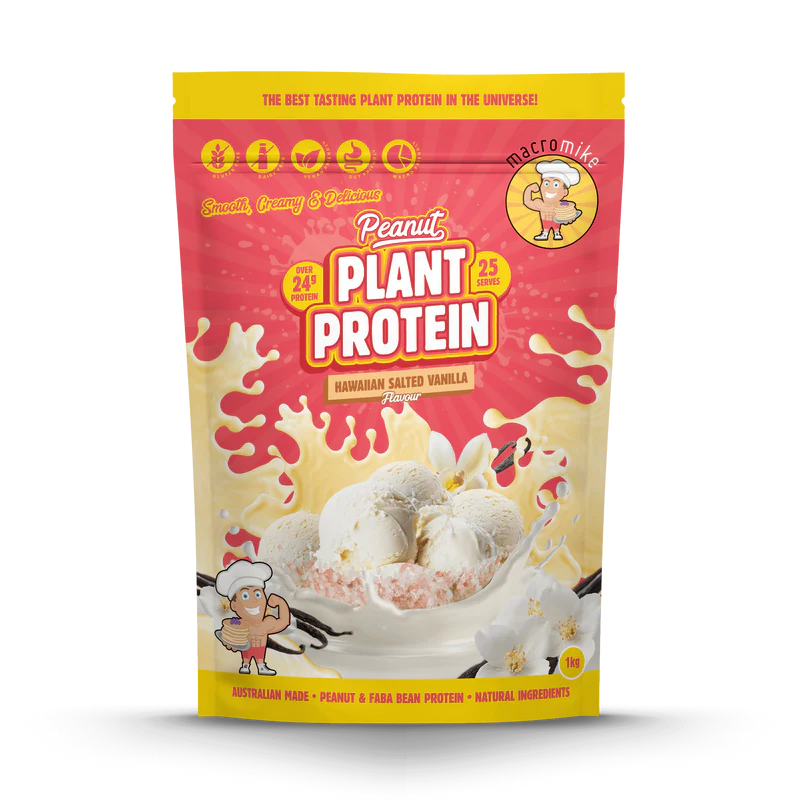 Macro Mike Peanut Plant Protein - Hawaiian Salted Vanilla - 1kg