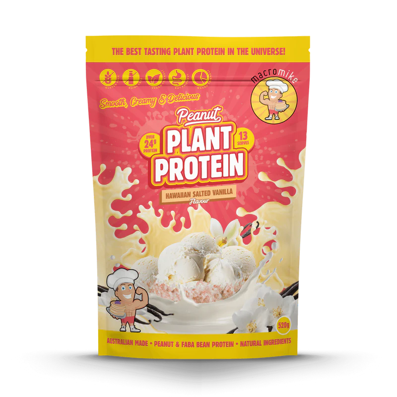 Macro Mike Peanut Plant Protein - Hawaiian Salted Vanilla - 520g
