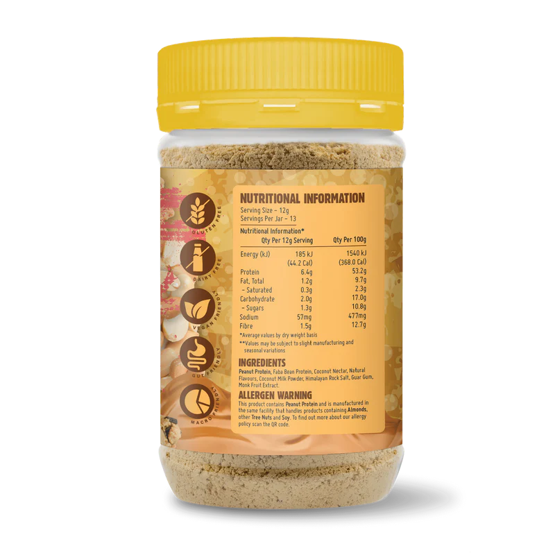 Macro Mike Powdered Peanut Butter - Cookie Dough - 156g