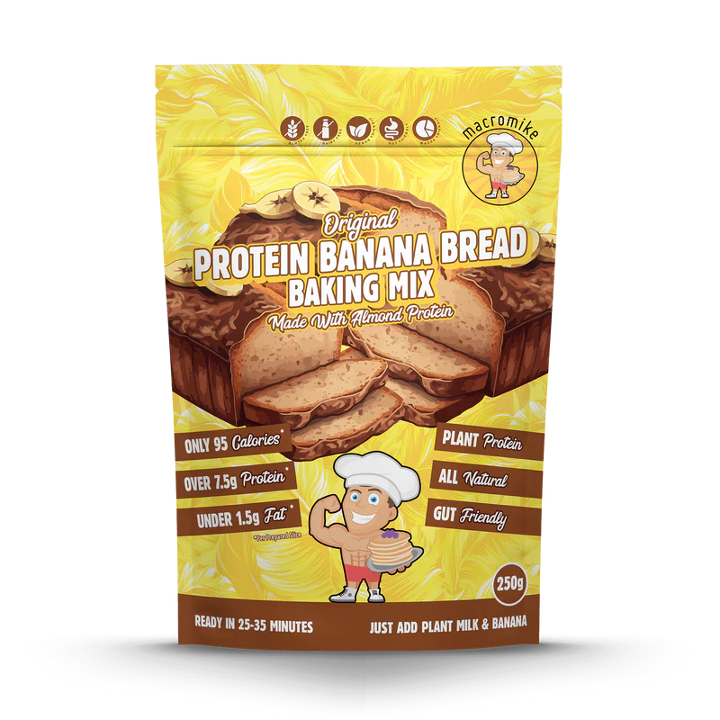 Macro Mike Protein Banana Bread Baking Mix - Original - 250g