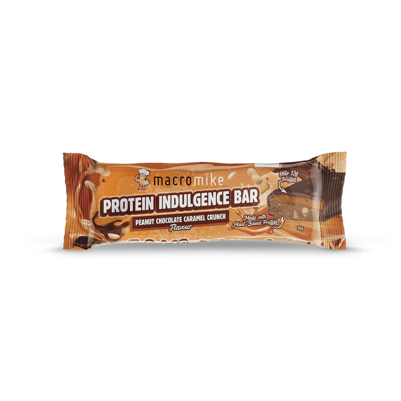 Macro Mike Protein Indulgence Bar - Peanut Chocolate Caramel - 50g