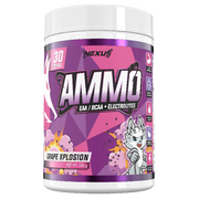 Nexus Ammo EAA / BCAA & Electrolytes - 330g (30 Serves) - Grape Xplosion
