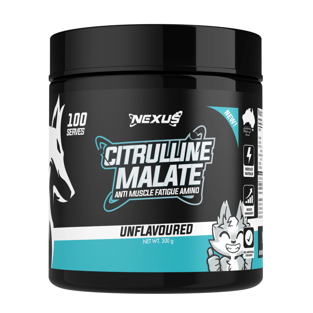 Nexus Citrulline Malate - 300g (100 Serves) - Unflavoured