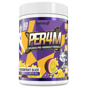 Nexus PER4M Pre-Workout - 400g (50 Serves) - Passionfruit Slice