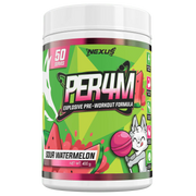 Nexus PER4M Pre-Workout - 400g (50 Serves) - Sour Watermelon
